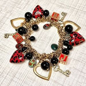 Betsey Johnson ‘Schoolgirl’ Stretch Bracelet HTF, RARE